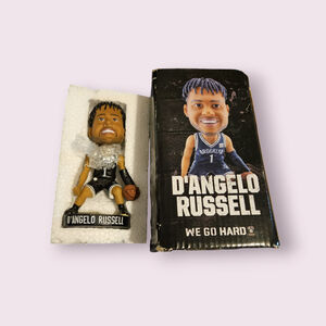 Brooklyn Nets D'Angelo Russell Bobblehead Figurine Black White